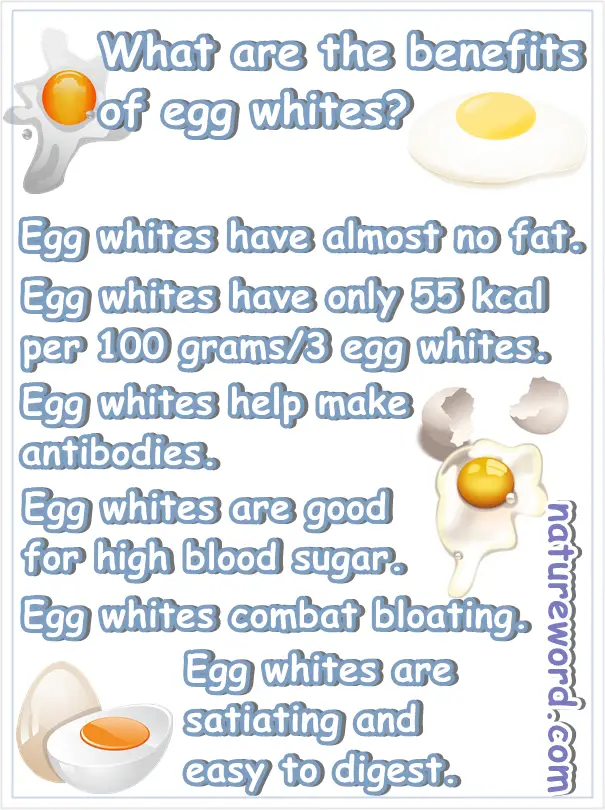 Egg whites benefits