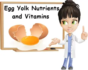 Egg yolk nutrients and vitamins
