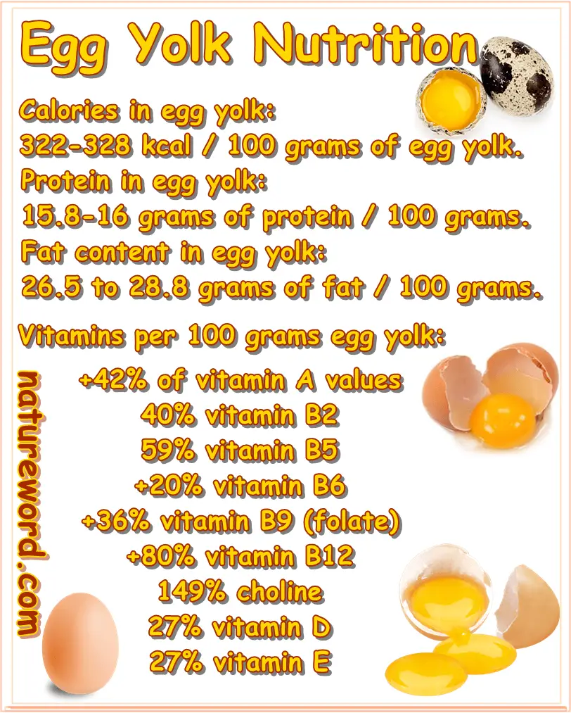 Egg yolk nutrition facts
