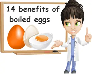 Benefits of boiled eggs