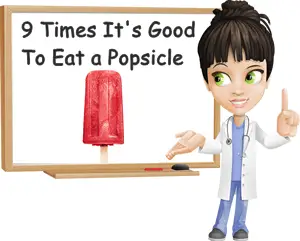 9 times eating a popsicle is good for you