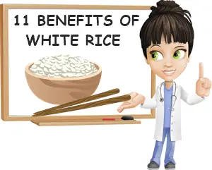 Benefits of white rice