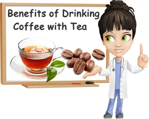 Coffee with tea benefits