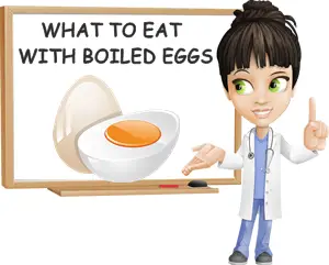 What to eat with boiled eggs