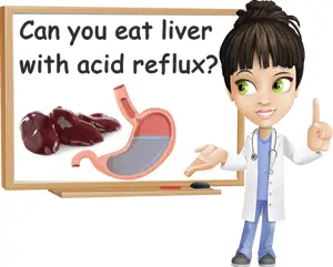 Liver acid reflux