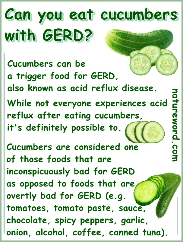 Cucumber GERD