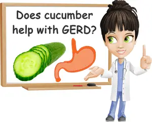 Cucumber acid reflux