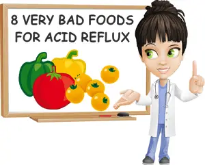 Very bad foods acid reflux