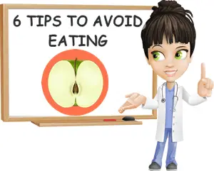 6 tips to avoid eating that work