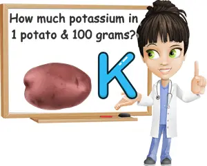 Potato potassium content