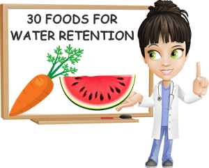 What to eat for water retention