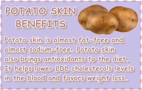 Potato skin benefits 3