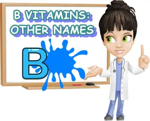 B vitamins other names