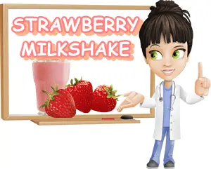 Strawberry milkshake benefits