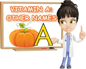 Vitamin A other names