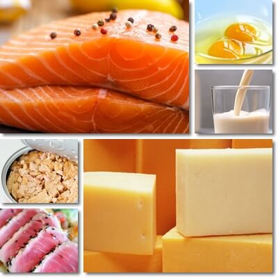 Vitamin D foods list