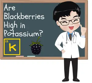 Blackberries -potassium
