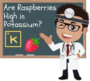 Raspberries -potassium
