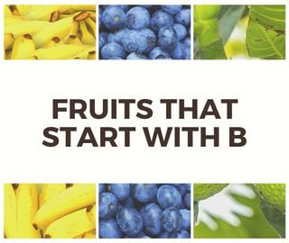 Fruits That Start With B