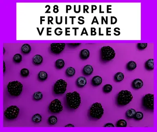Purple Fruits Vegetables