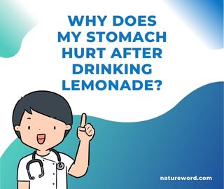 Stomach Hurt After Drinking Lemonade